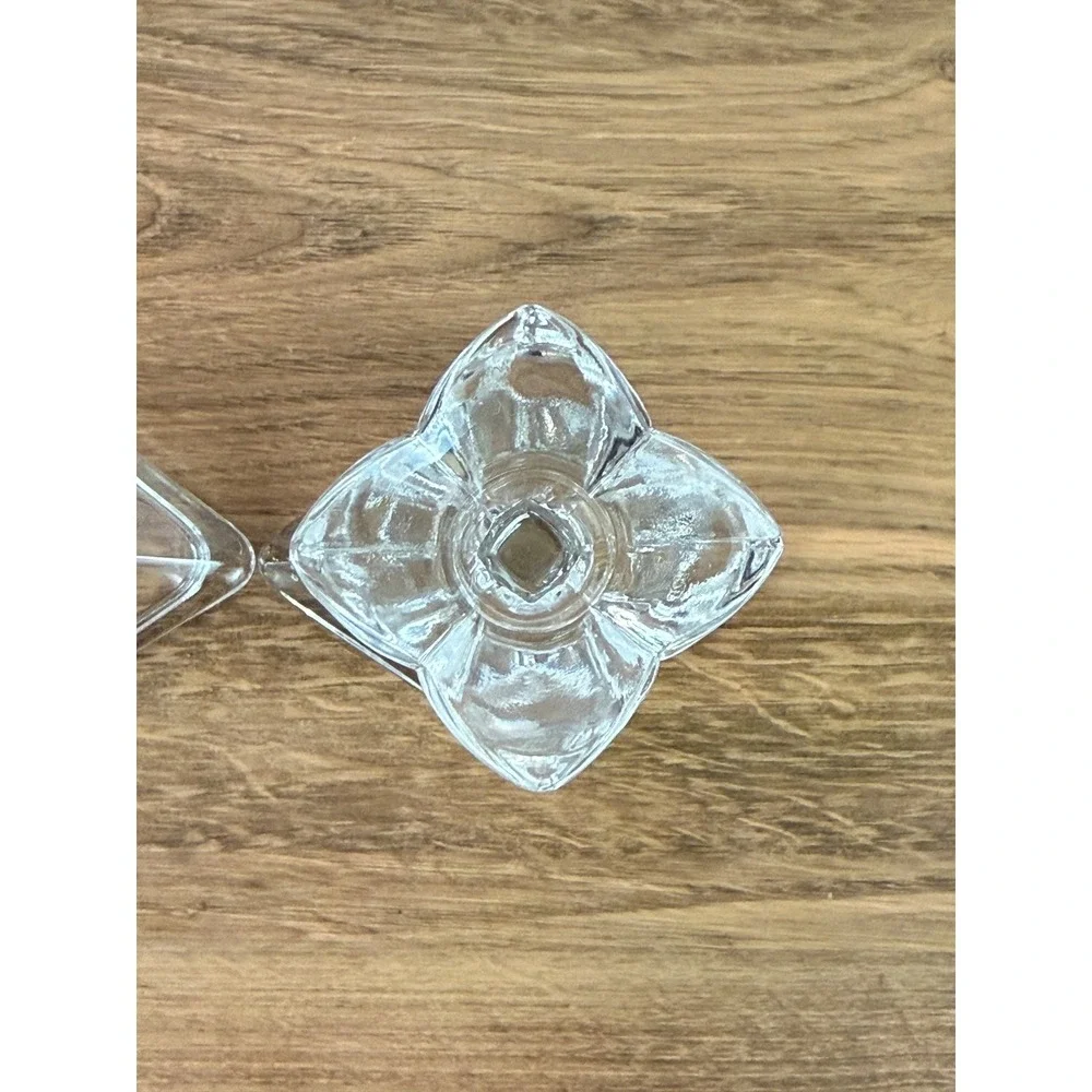 Vintage Pair Crystal‎ Tulip 8